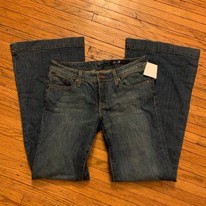 seven7 premium jeans retro flare 30x32
